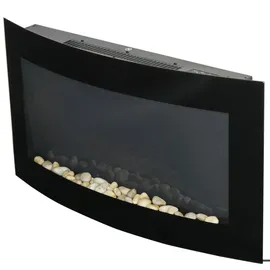 Homcom Wandkamin Schwarz