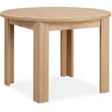 Homestyle4u Esstisch rund cm Natur 2789