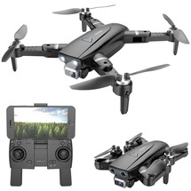 Simulus Faltbare GPS-Drohne mit 4K-Cam, Brushless-Motor, WLAN, Follow-Me, App