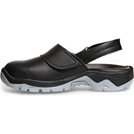 Abeba Sicherheitsclog Herren Schwarz 49