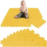 LittleTom 9 Teile Baby Kinder Puzzlematte ab Null - 30x30 Puzzle Spielmatte Krabbelmatte
