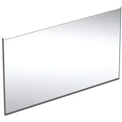 Geberit Option Plus Square Badspiegel 120 cm in schwarz matt mit direkter und indirekter Beleuchtung