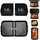 luxuskollektion Heißluftfritteuse Zubehör Set 3-teilig für Ninja Foodi Flexdrawer 10,4