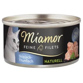 Miamor Feine Filets Naturelle Skipjack-Thunfisch 24 x 80 g