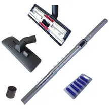 Hossi's Wholesale 35mm Chrom Teleskoprohr Staubsaugerrohr kompatibel für Siemens VSZ3 Z3.0 Set