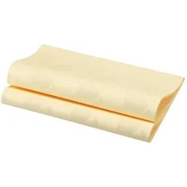 DUNI GMBH Duni Elegance Serviette 40x40 cm, 1/4F.Crystal creme