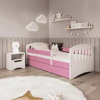 Kids Collective Jugendbett 80 x 160 cm Holz rosa