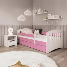 Kids Collective Jugendbett 80 x 160 cm Holz rosa