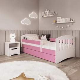Kids Collective Jugendbett 80 x 160 cm Holz rosa