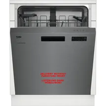 Beko BDUN16440X Unterbaugeschirrspüler (unterbau, 598 mm, Silber)