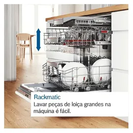 Bosch Serie 6 SMS6ZCI10E Geschirrspüler (freistehend, 600 mm, Silber)