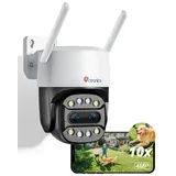 Ctronics 2,5K 10X Hybrid-Zoom Weiß