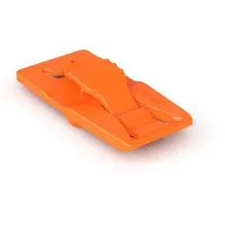 Wago 832-523 Mittenverriegelung, für Federleisten, für ungerade Polzahlen, orange 832523  - 10 Stück