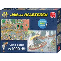 JUMBO Spiele - Jan van Haasteren Niederländische Traditionen 2x1000pcs
