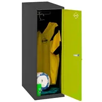 Simonrack Spind SIMONLOCKER DISM SINGLE anthrazit, grün 8425437116599, 1