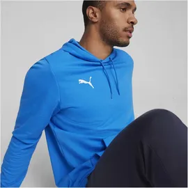 Puma teamGOAL Casuals Hoodie Herren 02 ignite blue/white L