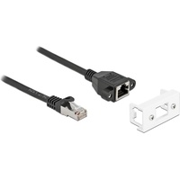 DeLock Netzwerk Verlängerungskabel Easy 45 S/FTP RJ45 Stecker zu