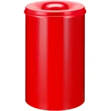 V-Part Sicherheitspapierkorb 110 l Rot