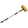PETEX Teleskop Waschbürste Gelb 2 St. 109-165 cm