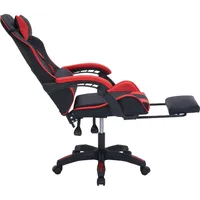 Hti-Living Gaming Stuhl Krit Eco Schwarz-Rot
