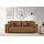 INOSIGN 3-Sitzer INOSIGN "BEATRICE, B: 250 cm - wahlweise mit Bettfunktion", gelb (curry), B:250cm H:92cm T:107cm, Sofas, u. Bettkasten, incl. 2 Zierkissen