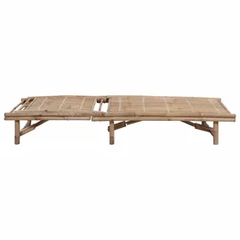furnicato Sonnenliege 200 x 65 x 87 cm Blau