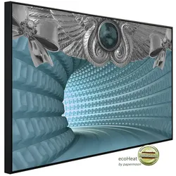 papermoon Infrarotheizung »EcoHeat - Abstrakt 3D Effekt«, Matt-Effekt - bunt