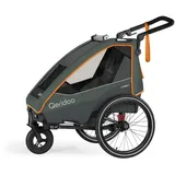 Lynix 1 Kinderanhänger grün