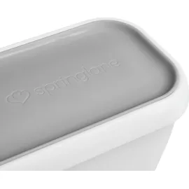 Springlane Eisbehälter rund grau 1 l 2-teiliges Set