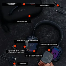 Astro GAMING A30 Lightspeed xBox, kabelloses, Over-ear Gaming Headset Bluetooth Navy/Red