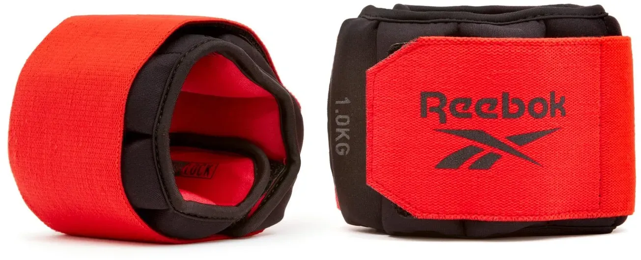 Reebok Fußgelenkgewichte Flexlock (2 Stk.) - 1 kg