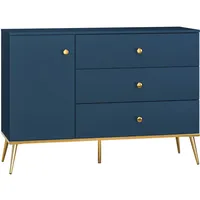 Ml meble MARINE 04 Marineblau matte Kommode mit Schubladen