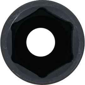 BGS Kraft-Steckschlüssel-Einsatz Sechskant, tief 7224, Antrieb Innenvierkant 12,5 mm (1/2"), SW 24 mm