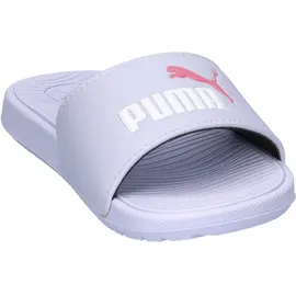 Puma COOL CAT 2.0 PS Unisex Schiebe-Sandalen, Cool Weather-PUMA White-Magic Rose - 31 EU