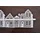 Stickereien Plauen Fensterdekoration STICKEREIEN PLAUEN "Häuser" Gr. 4, weiß, B:105cm H:13cm, Polyester, Fensterbilder, Geschenkartikel, Fensterdekoration "Häuser"