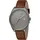 Esprit Herren Analog Quarz Uhr mit Leder Armband ES1G056L0035 Grau