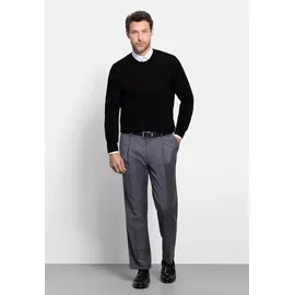 Olymp Rundhalspullover Schwarz 4XL