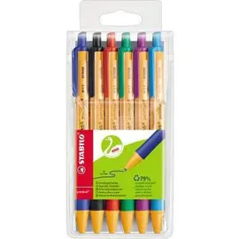 Stabilo Kugelschreiber Farbig sortiert 0,5 mm 6 St.