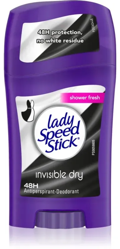 Lady Speed Stick Invisible Dry festes Antitranspirant gegen gelbe Flecken 40 g