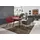 Musterring Essbank Tavia Rot 220 x 87 x 66 cm