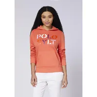 Polo Sylt Kapuzensweatshirt Used-Optik Orange XS