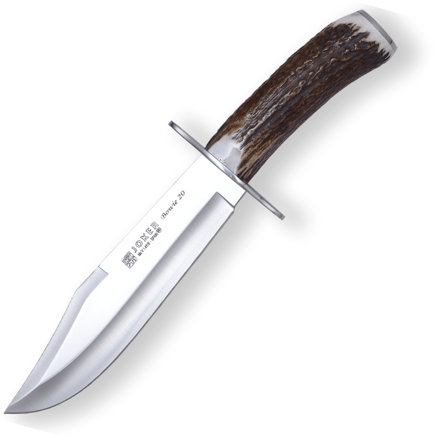 JOKER STAG HORN JOKER BOWIE HUNTING KNIFE CC100