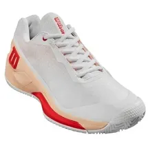 Wilson Tennisschuhe Rush Pro 4.0 Clay/Sandplatz 2024 weiss/peach Damen