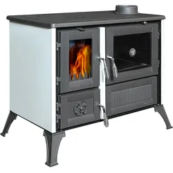 Festbrennstoffherd HEATHUS "Holz-Küchenherd »Cook Classic«", schwarz, Kaminöfen, Küchenofen, Heizen, Kochen & Backen