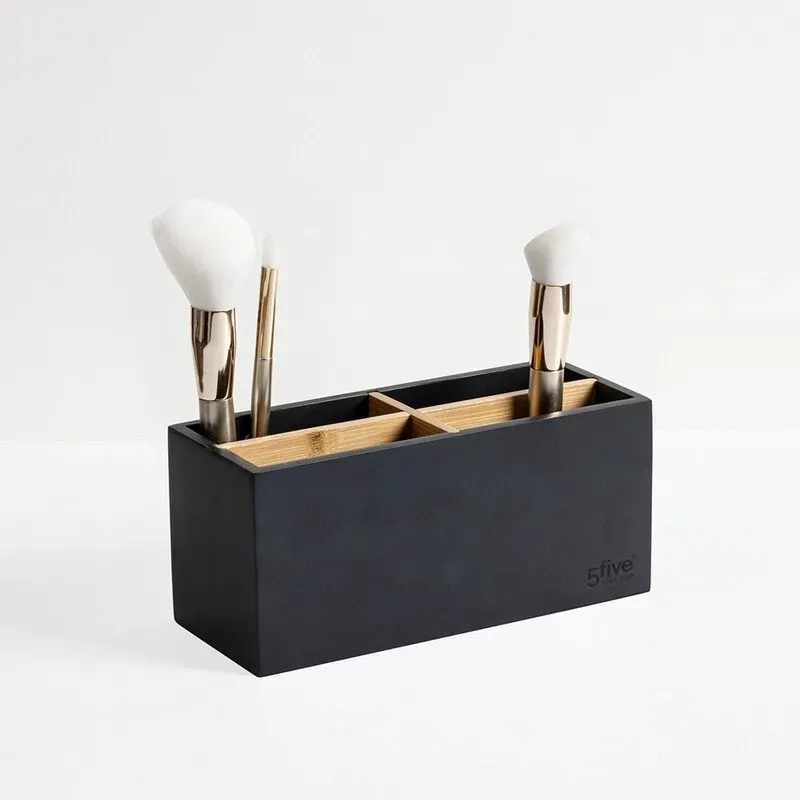 Natureo schwarzer 4-Fächer-Organizer