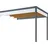 Weka Gartenhaus-Anbaudach 300 x 250 cm Grau