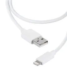 Vivanco Gerade Lightning auf USB A 2 m (Weiß)
