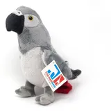 cornelissen natierliche geschenke gmbh & co. kg Cornelissen - Kuscheltier - Graupapagei - 19 cm - Grau