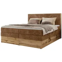 MKS Meble Wood Classic King 180 x 200 cm H4 Orange