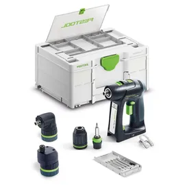 Festool Akku-Bohrschrauber C 18 Basic-Set inkl. 2 x 2,0 Ah